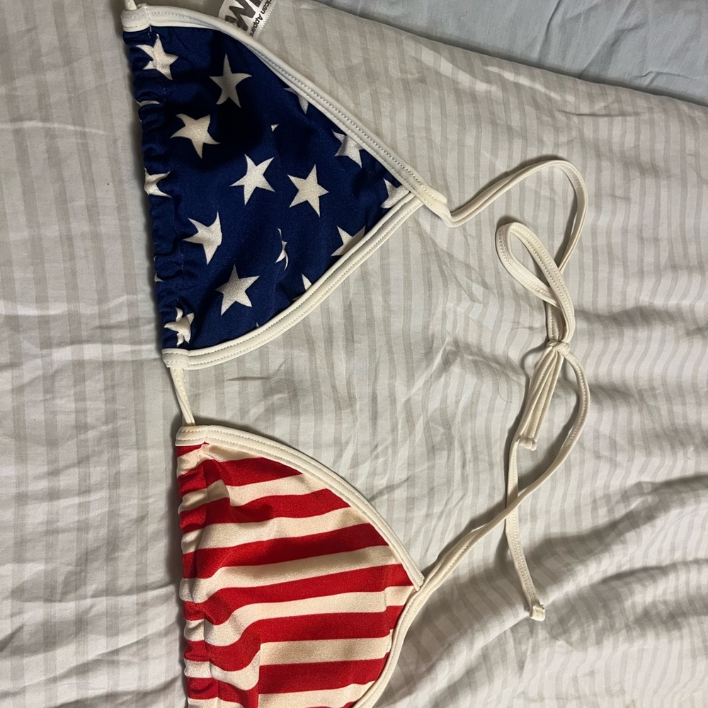 Vintage American apparel bikini top